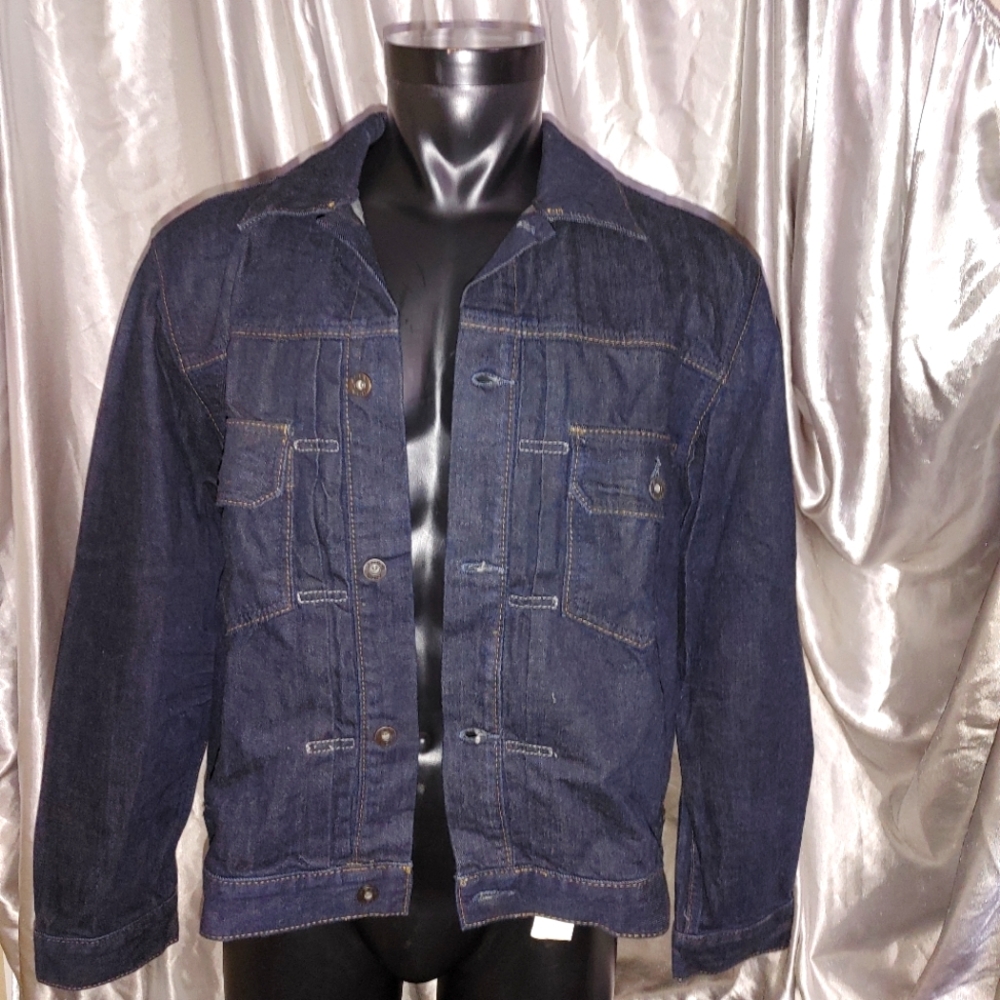 1969 indigo dyed denim Jean Jacket Brand new with tags